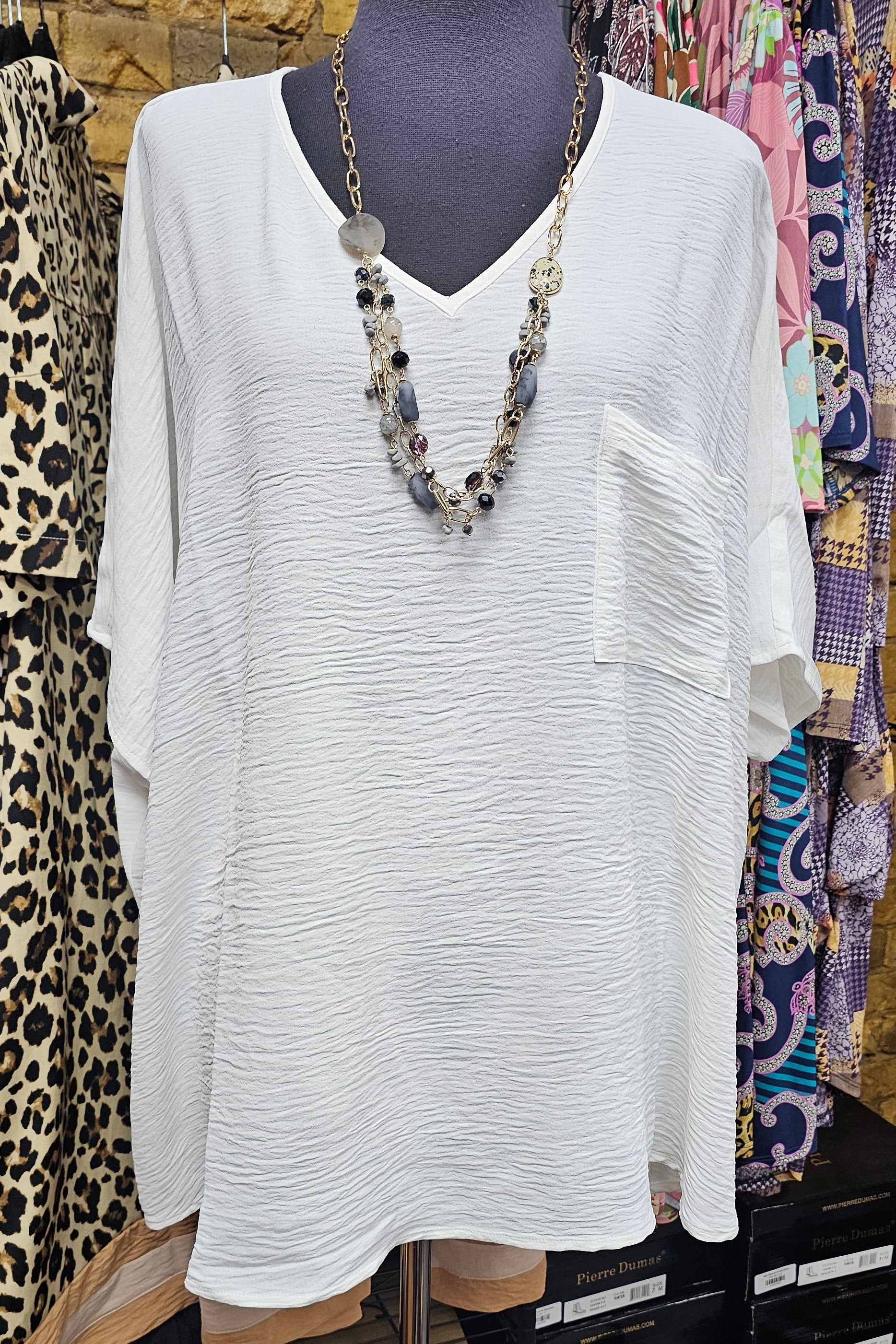 White Airflow Top